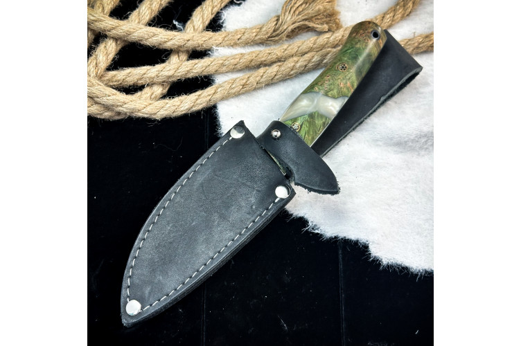 Нож Курум (110Х18М-ШД, гибрид)