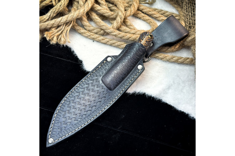 Нож Курум Люкс Линза (M390, сколопендра)