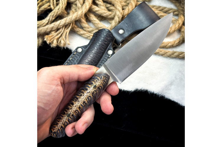 Нож Курум Люкс Линза (M390, сколопендра)