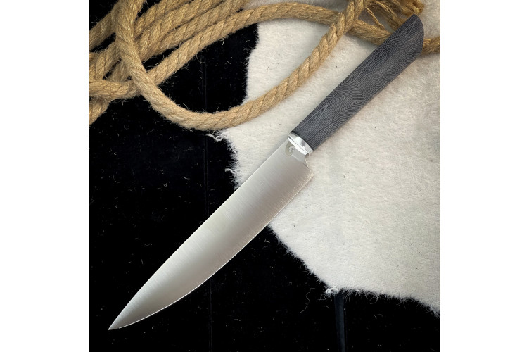 Нож Кухенмастер (AUS10CO,линза, микарта)