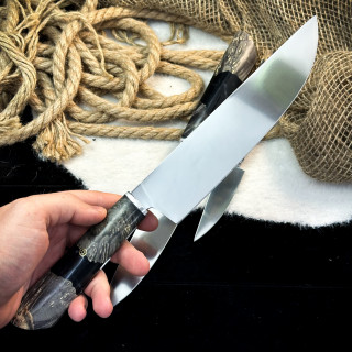 Кухонная тройка (VG-10, полимер и стаб. клен)