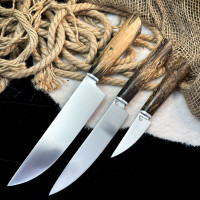 Кухонная тройка (VG-10, стаб. клен)