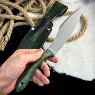 Нож Нессмук Люкс (Aus10Co, стабилизированный клён)