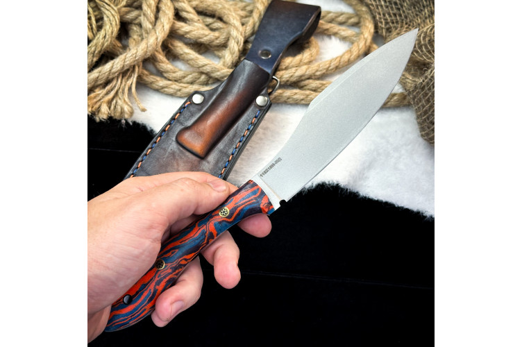 Нож Нессмук Люкс (110Х18М-ШД, микарта)