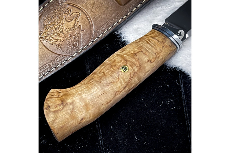  Нож Орикс Люкс (ELMAX, стаб. карельская береза)