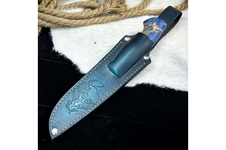 Нож Орикс Люкс (сталь AUS10Cobalt, стаб. клён)