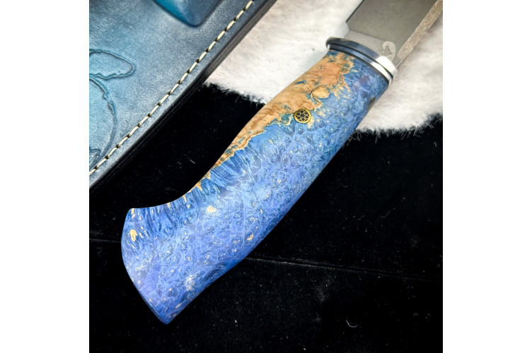 Нож Орикс Люкс (сталь AUS10Cobalt, стаб. клён)