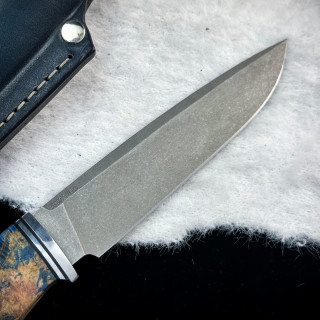 Нож Орикс Люкс (сталь AUS10Cobalt, стаб. клён)