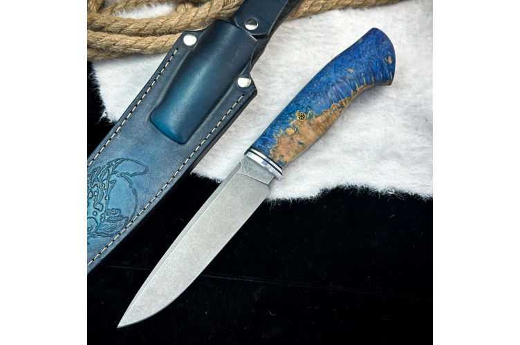 Нож Орикс Люкс (сталь AUS10Cobalt, стаб. клён)