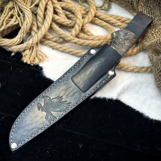 Нож Орикс Люкс (сталь AUS10Cobalt, стаб. клён)
