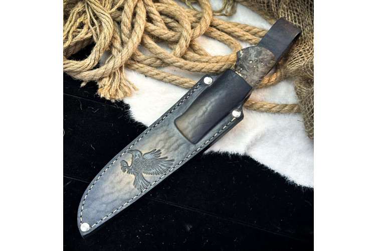 Нож Орикс Люкс (сталь AUS10Cobalt, стаб. клён)