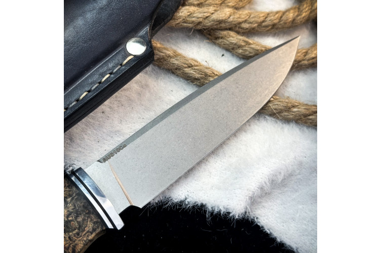 Нож Орикс Люкс (сталь AUS10Cobalt, стаб. клён)