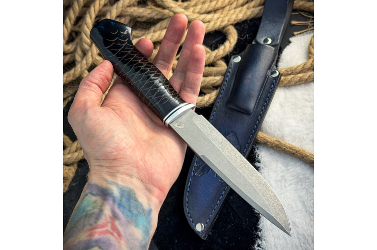Нож Орикс Люкс (110Х18М-ШД, шишка)