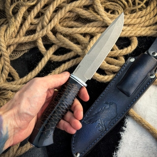 Нож Орикс Люкс (110Х18М-ШД, шишка)