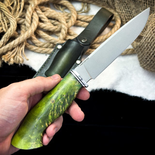 Нож Орикс Люкс (110Х18М-ШД, стаб. клён)