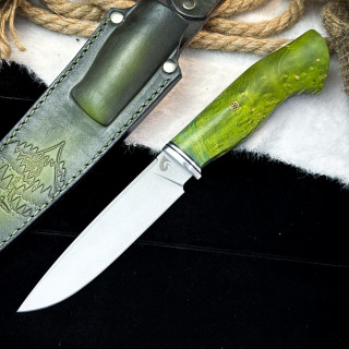 Нож Орикс Люкс (110Х18М-ШД, стаб. клён)