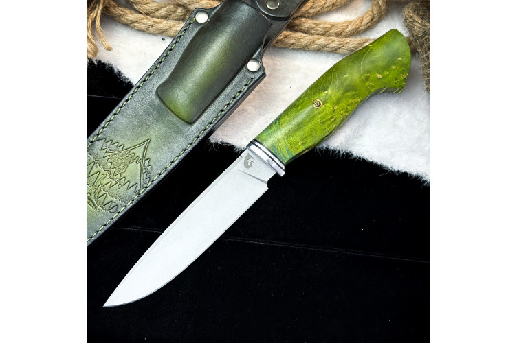 Нож Орикс Люкс (110Х18М-ШД, стаб. клён)