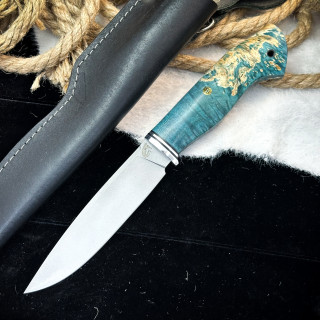 Нож Орикс (Aus10Co, стаб. кап клена, отверстие под темляк)