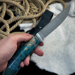 Нож Старпом Люкс (Aus10Co, стаб. кап клёна)