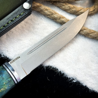 Финка Юсси Люкс (AUS10Cobalt, стаб кап клена)