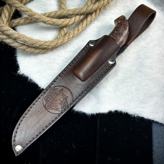 Финка Юсси Люкс (110Х18М-ШД, стаб. клён)