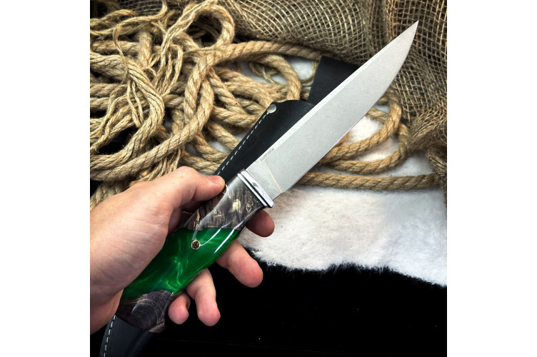 Нож Вель (AUS10cobalt, гибрид)