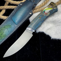 Нож Вежда Люкс (M390, воблер)
