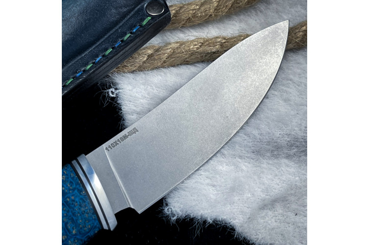 Нож Вежда Люкс (110Х18М-ШД, воблер)
