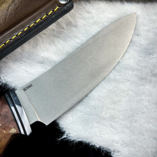 Нож Вежда Люкс (M390, стаб. кап клена)