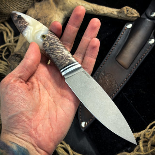 Нож Ять Люкс (AUS10Cobalt, гибрид)