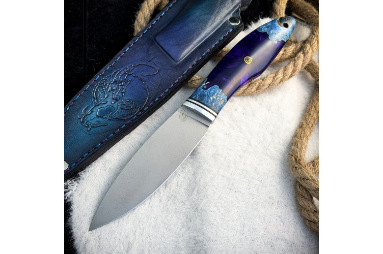 Нож Ять Люкс (AUS10Cobalt, гибрид)