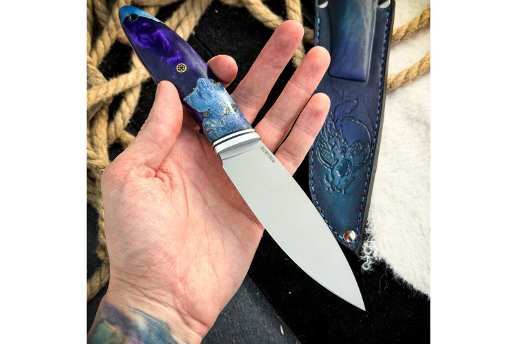 Нож Ять Люкс (AUS10Cobalt, гибрид)