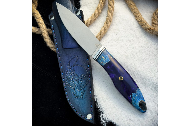 Нож Ять Люкс (AUS10Cobalt, гибрид)