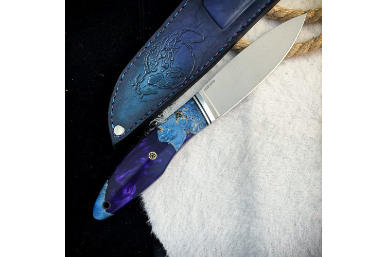Нож Ять Люкс (AUS10Cobalt, гибрид)