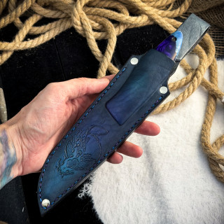 Нож Ять Люкс (AUS10Cobalt, гибрид)