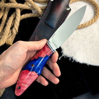 Нож Ять Люкс (AUS10Cobalt, гибрид)