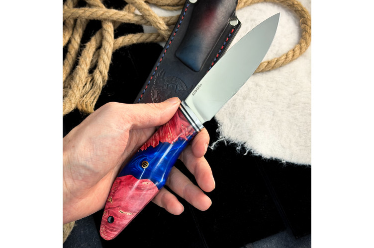 Нож Ять Люкс (AUS10Cobalt, гибрид)