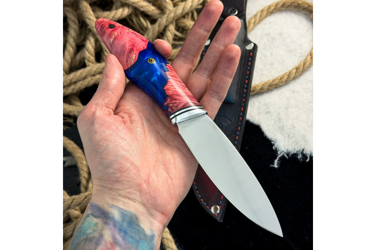 Нож Ять Люкс (AUS10Cobalt, гибрид)
