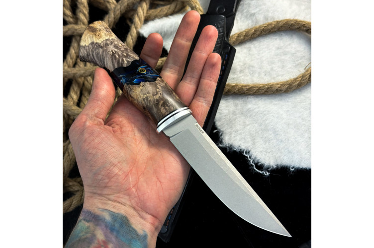 Нож Защитник Люкс (ELMAX, авторский гибрид)
