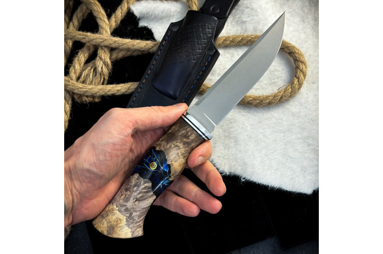 Нож Защитник Люкс (ELMAX, авторский гибрид)