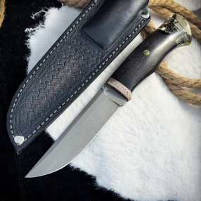 Нож Защитник Люкс (ELMAX, волк)