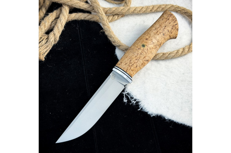 Нож Защитник (PGK, стаб. карельская береза)